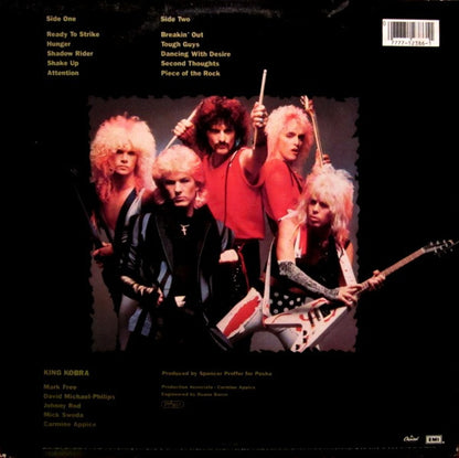 King Kobra (4) : Ready To Strike (LP,Album)