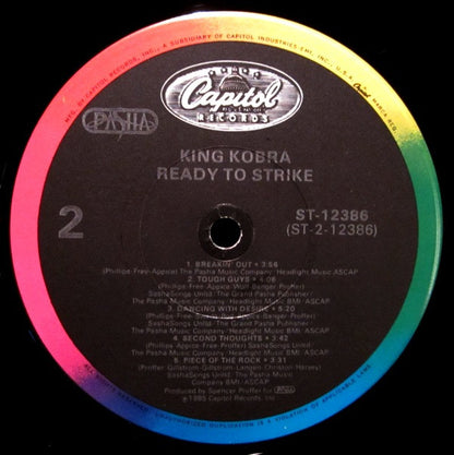 King Kobra (4) : Ready To Strike (LP,Album)