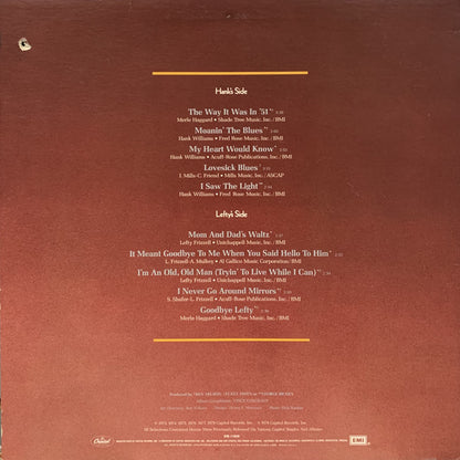 Merle Haggard And Strangers (5), The : The Way It Was In '51 (LP,Compilation)