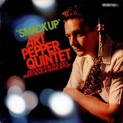 Art Pepper Quintet : Smack Up (LP,Album,Reissue)