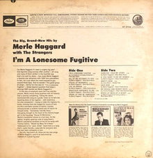Merle Haggard And Strangers (5), The : I'm A Lonesome Fugitive (LP,Album,Reissue,Stereo)