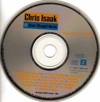 Chris Isaak : Heart Shaped World (Album,Club Edition)