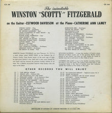 Winston Fitzgerald : The Inimitable Winston "Scotty" Fitzgerald (LP,Album)