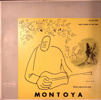 Carlos Montoya : Flamenco, Played By The Master (LP,Album,Reissue,Stereo)