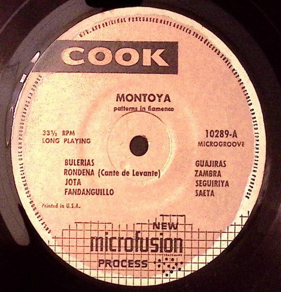 Carlos Montoya : Flamenco, Played By The Master (LP,Album,Reissue,Stereo)