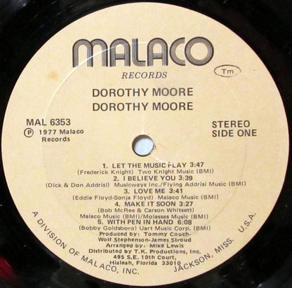Dorothy Moore : Dorothy Moore (LP,Album)