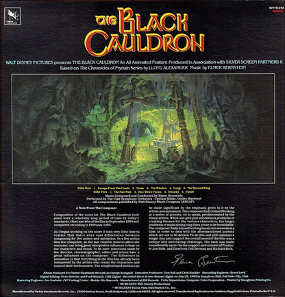 Elmer Bernstein Conducting Utah Symphony Orchestra : The Black Cauldron (LP,Album)
