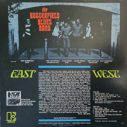 Paul Butterfield Blues Band, The : East-West (LP,Album,Stereo)