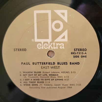 Paul Butterfield Blues Band, The : East-West (LP,Album,Stereo)