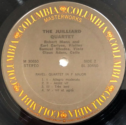 Claude Debussy / Maurice Ravel - Juilliard String Quartet : String Quartets (LP,Album,Stereo)