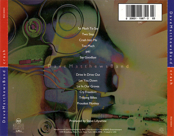 Dave Matthews Band : Crash (Album,Club Edition)