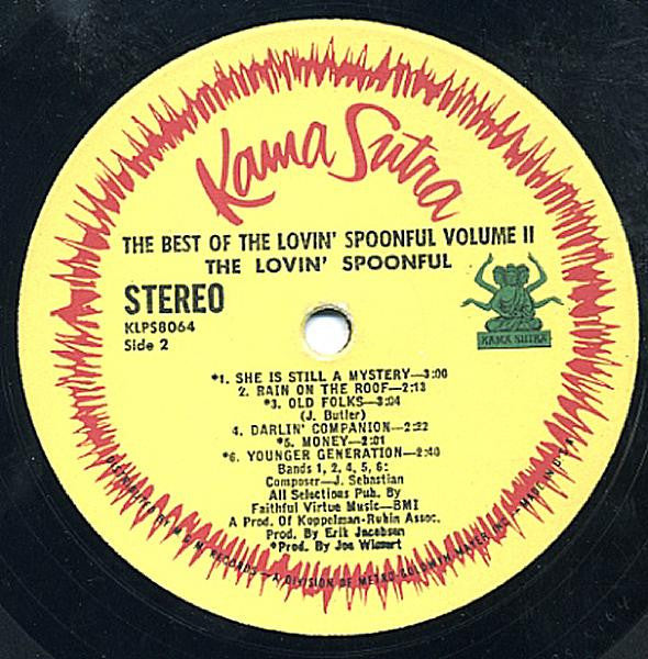 Lovin' Spoonful, The : The Best Of The Lovin' Spoonful (Volume Two) (LP,Compilation,Stereo)