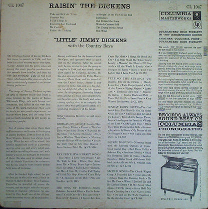 Little Jimmy Dickens With Country Boys, The : Raisin' The Dickens (LP,Album,Mono)