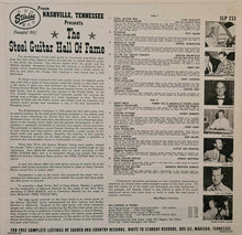 Various : The Steel Guitar Hall Of Fame (LP,Compilation,Mono)