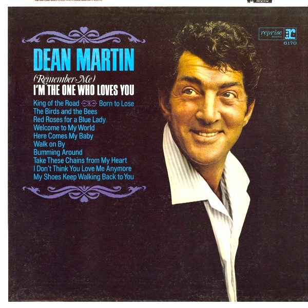 Dean Martin : (Remember Me) I'm The One Who Loves You (LP,Album,Mono)