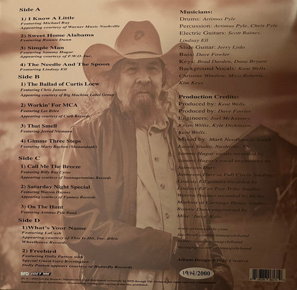Artimus Pyle (2) And Artimus Pyle Band : Anthems Honoring The Music Of Lynyrd Skynyrd (LP,Album,Limited Edition,Numbered,Special Edition)