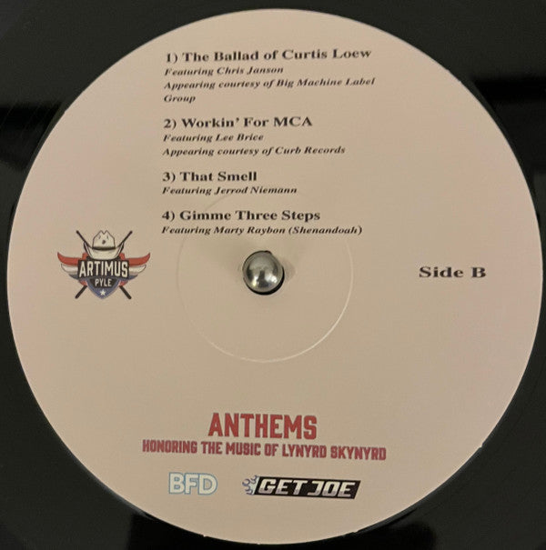 Artimus Pyle (2) And Artimus Pyle Band : Anthems Honoring The Music Of Lynyrd Skynyrd (LP,Album,Limited Edition,Numbered,Special Edition)