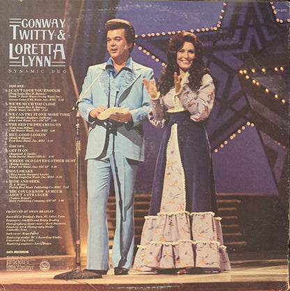 Conway Twitty & Loretta Lynn : Dynamic Duo (LP,Album,Stereo)