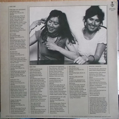 Kate & Anna McGarrigle : Kate & Anna McGarrigle (LP,Album,Reissue)