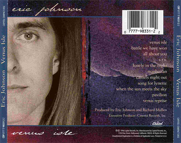 Eric Johnson (2) : Venus Isle (Album)