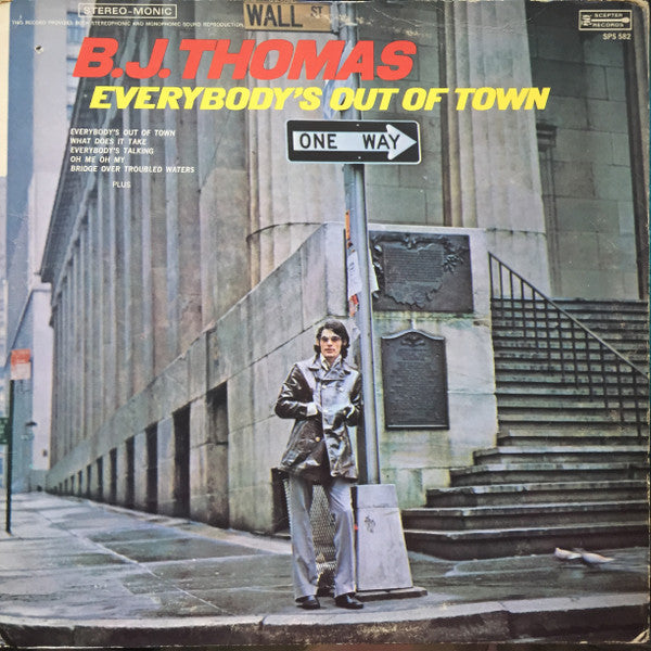 B.J. Thomas : Everybody's Out Of Town (LP,Album)