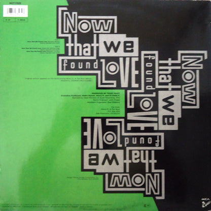 Heavy D. & The Boyz : Now That We Found Love (Morales Remix) (12",45 RPM)