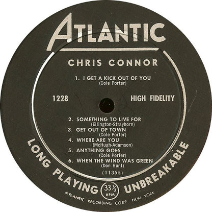 Chris Connor : Chris Connor (LP,Mono)