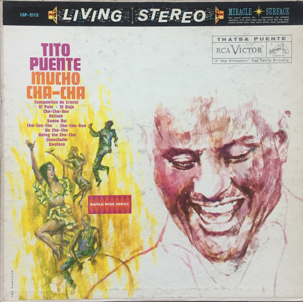 Tito Puente And His Orchestra : Mucho Cha-Cha (LP,Album,Stereo)