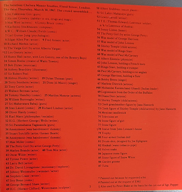 Beatles, The : Sgt. Pepper's Lonely Hearts Club Band (Album,Reissue)