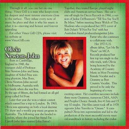 Vince Gill And Olivia Newton-John Featuring London Symphony Orchestra, The : 'Tis The Season (Album,Stereo)
