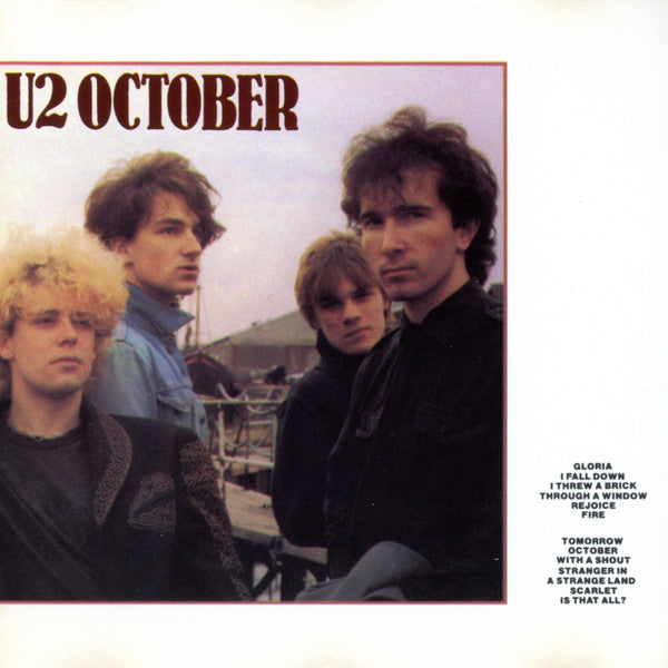 U2 : October (Album,Reissue)
