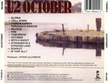 U2 : October (Album,Reissue)