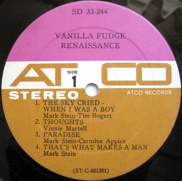 Vanilla Fudge : Renaissance (LP,Album,Stereo)