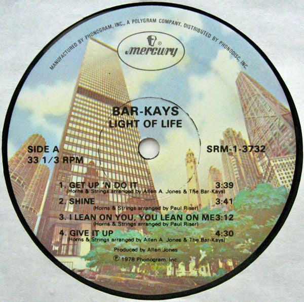 Bar-Kays : Light Of Life (LP,Album)