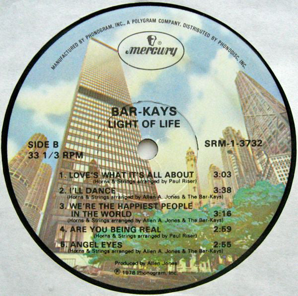 Bar-Kays : Light Of Life (LP,Album)