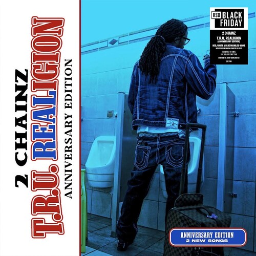 2 Chainz - T.R.U. REALigion (Anniversary Edition) (RSD Black Friday 2025, 2LP Red, White &amp; Blue Marbled Vinyl) UPC: 199316155211
