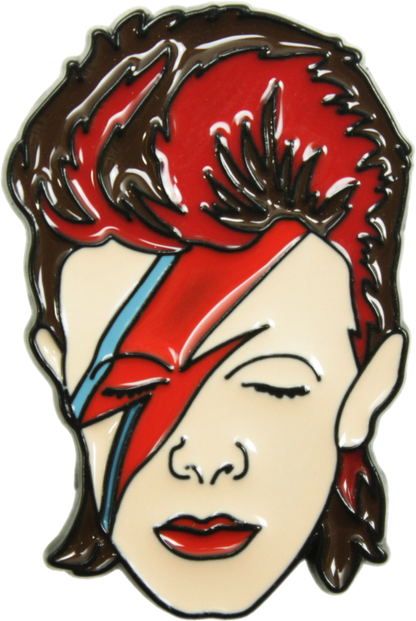 Enamel Pin - David Bowie - Aladdin Sane