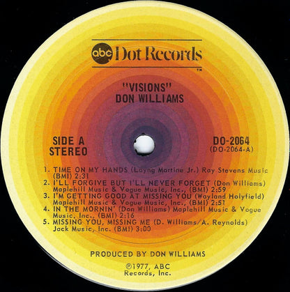 Don Williams (2) : Visions (LP,Album)