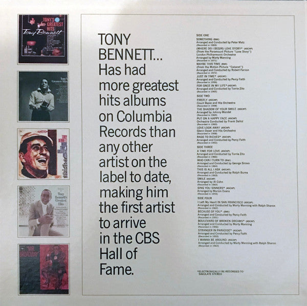 Tony Bennett : All Time Greatest Hits (LP,Compilation)