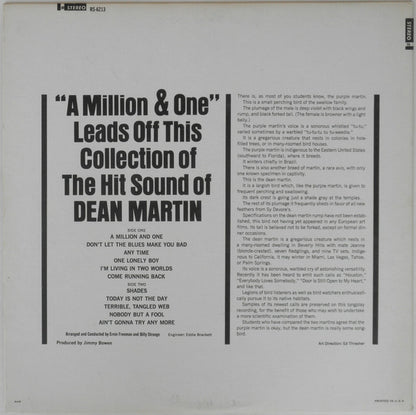 Dean Martin : The Hit Sound Of Dean Martin (LP,Album,Stereo)