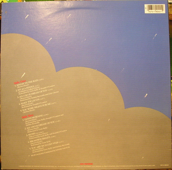 Various : Singin' In The Rain (Original Soundtrack Recording) (LP,Album)