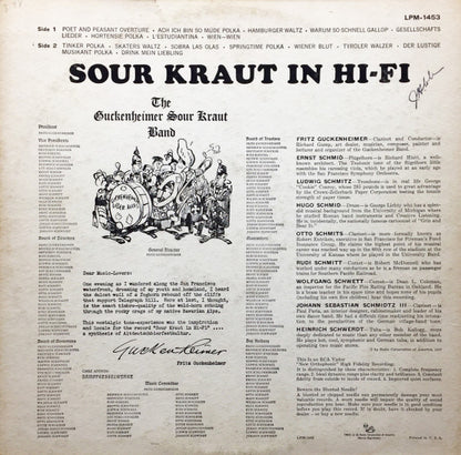 Guckenheimer Sour Kraut Band : Sour Kraut In Hi-Fi (LP,Album)
