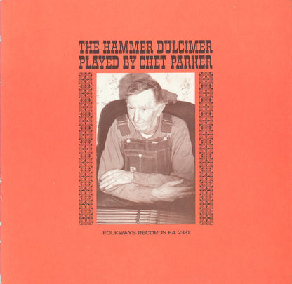 Chet Parker : The Hammer Dulcimer Played By Chet Parker (LP)