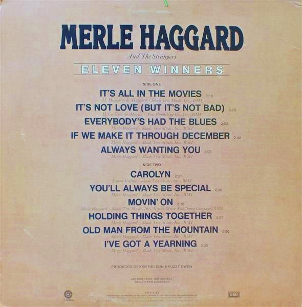 Merle Haggard And Strangers (5), The : Eleven Winners (LP,Compilation,Club Edition,Stereo)