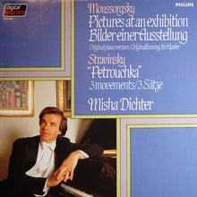 Misha Dichter, Modest Mussorgsky, Igor Stravinsky : Pictures At An Exhibition & Petrouchka (LP)