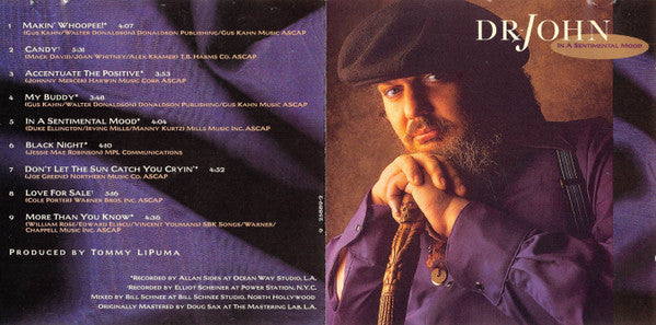 Dr. John : In A Sentimental Mood (Album)