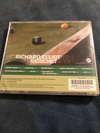 Richard Elliot : Ricochet (Album,Club Edition)