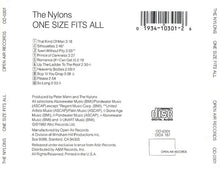 Nylons, The : One Size Fits All (Album,Repress)