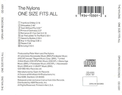 Nylons, The : One Size Fits All (Album,Repress)