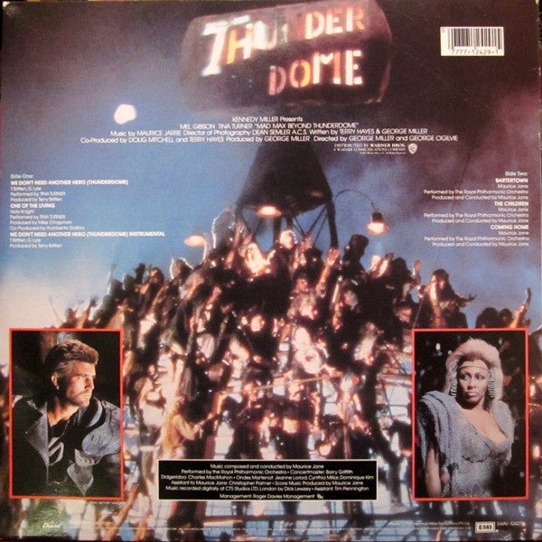 Tina Turner, Maurice Jarre : Mad Max Beyond Thunderdome (Original Motion Picture Soundtrack) (LP,Album)